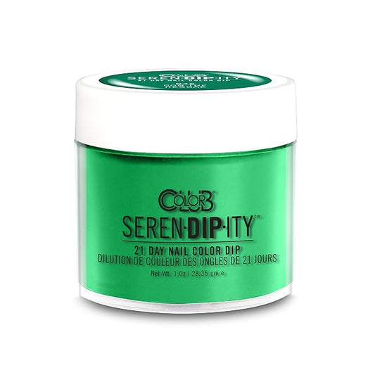 Color Club Pon The Reggae Serendipity 1 Ounce Dip Color Powder- Neon, 0.5 fluid_ounces
