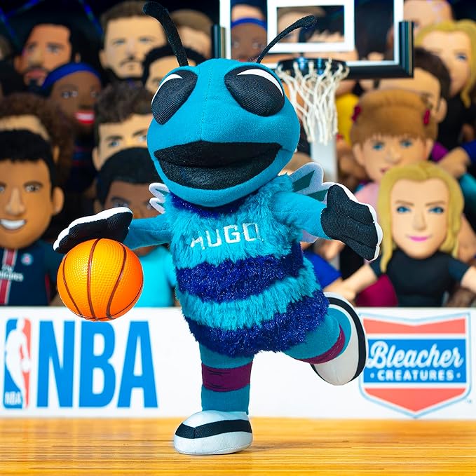 Bleacher Creatures NBA Unisex NBA 10-inch Mascot Plush Doll