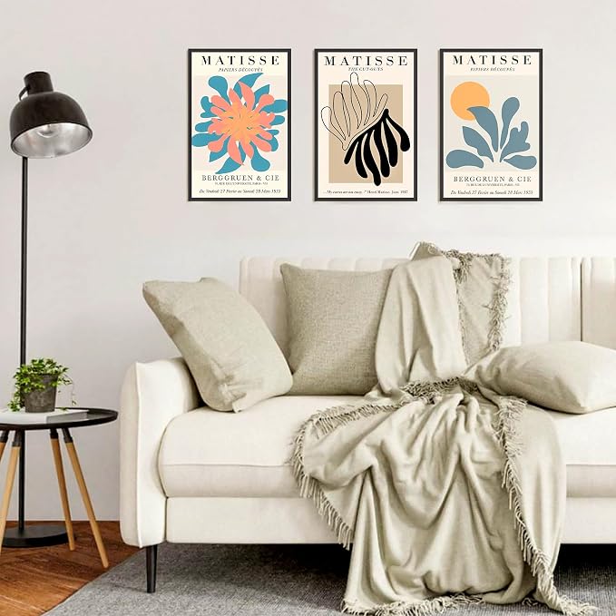 upsimples 12x18 Poster Frame, Easy Slide-In Assembly, Black, 3 Pack | Gallery Wall 12 x 18 Picture Frames Set for Family, Wedding, Christmas, Easy to Change Photos