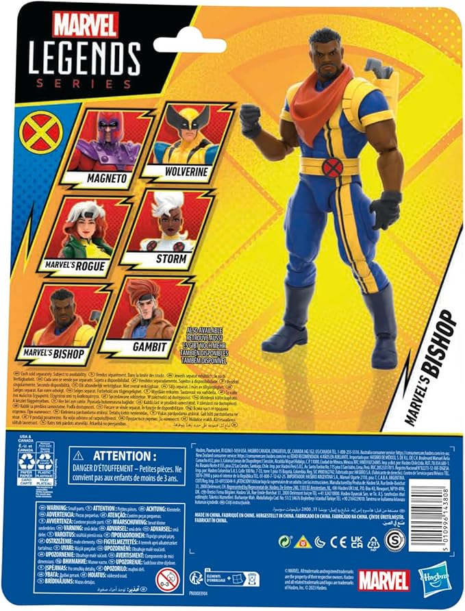 Marvel Legends Series Bishop, X-Men ‘97 Collectible 6-Inch Action Figures
