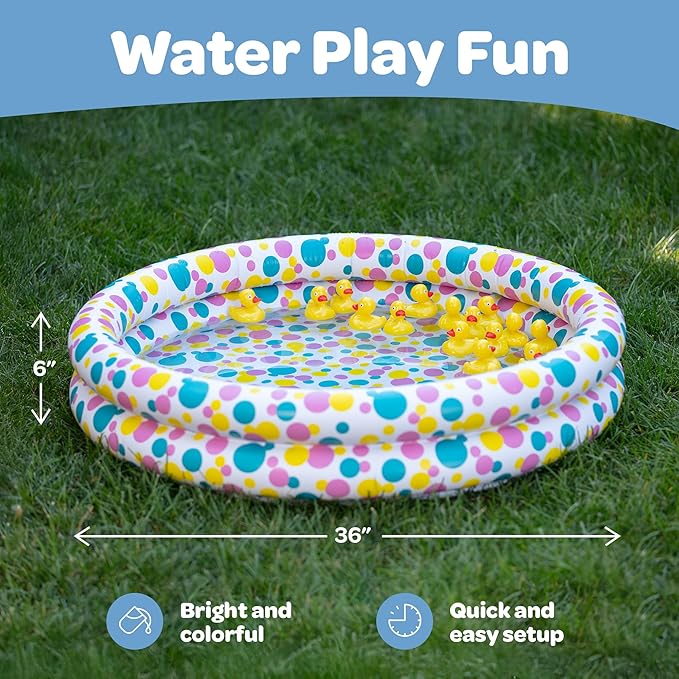 Duck Pond Matching Carnival Game, Easter Gift Outdoor Games for Kids Birthday Party Fun Activities Gift for Kids 3 4 5 6 7 8 - Outdoor Water Toy for Backyard, Beach - Memory Game, Summer Outside Toys