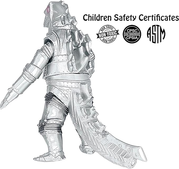 TwCare MechaGodzilla Mecha Godzilla vs. Kong Toy Action Figure, 1974 Movie Series Movable Joints King of The Monsters Birthday Kid Gift, Travel Bag