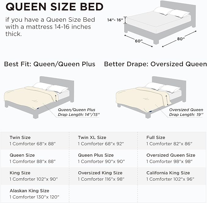 Bedsure Comforter Duvet Insert - Quilted Comforters Queen Size, All Season Duvet, GentleSoft Down Alternative Bedding, with 8 Tabs, Gifts for Women/Men, Burnt Orange, Queen 88 x 88 Inches