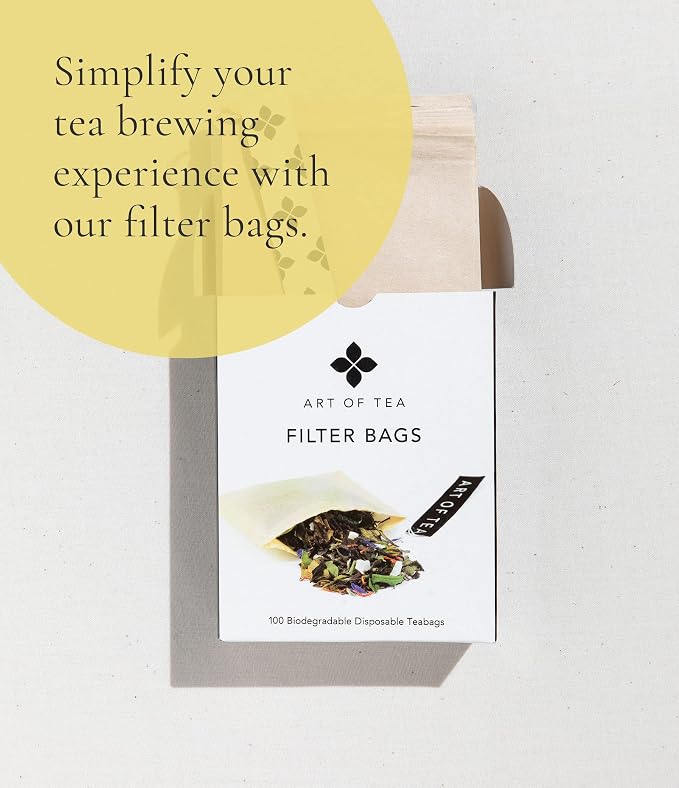 Art of Tea Happy Tea, 12 Individually Wrapped Sachets, Premium Green Tea Blend with Fruity Botanical Notes, Uplifting Caffeinated Tea Bags for Daily Wellness & Mood Rituals