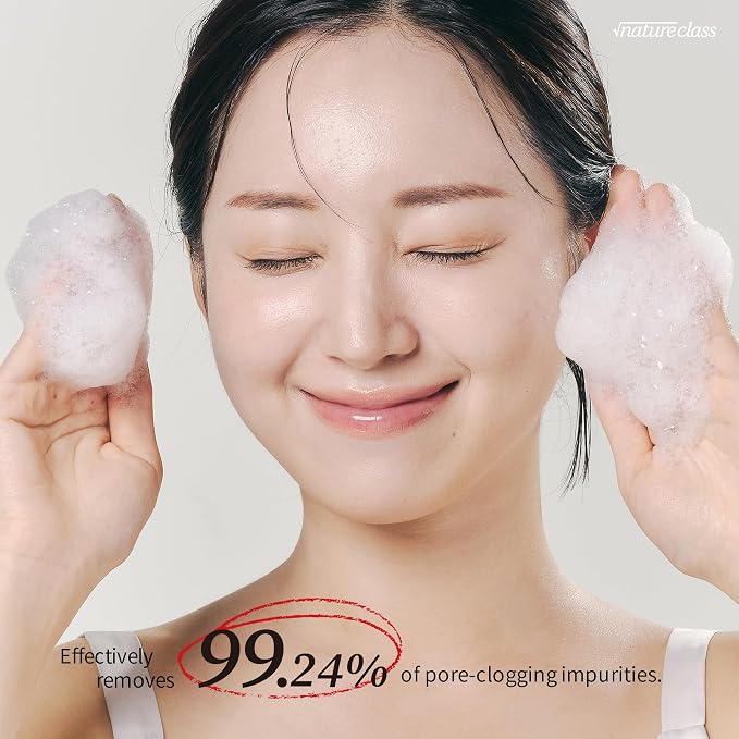 R199 Rice Enzyme Cleansing Foam – Deep Cleanser for Sensitive Skin, Blackhead & Pore Care, Double Cleansing, Aloe & Hyaluronic Acid, Korean Skin Care, Fragrance Free, 5.07 fl oz