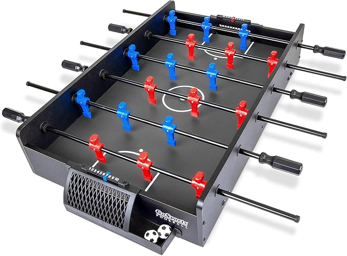 GoSports 32 Inch Tabletop Foosball Game Set - Oak or Black | Tabletop, Foosball, Oak, Black