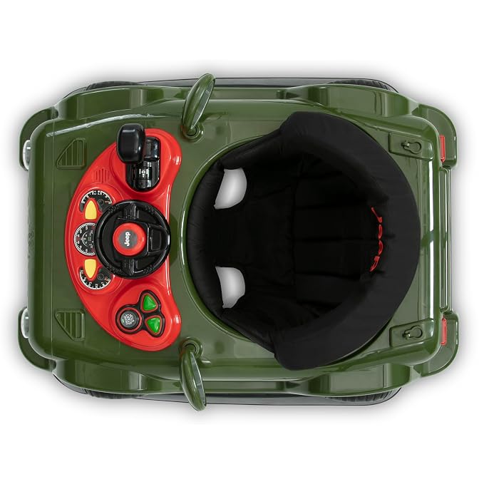 Jeep Wrangler Activity Walker by Delta Children, Green