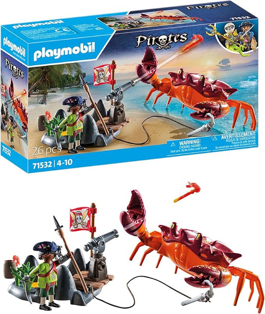 Playmobil Pirates: Battle Against The Giant Crab