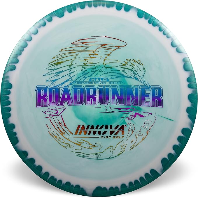 Innova Halo Star Roadrunner Disc Golf Distance Driver – Understable Disc Golf Driver Reliable and Straight Disc Golf Driver (Colors Will Very)