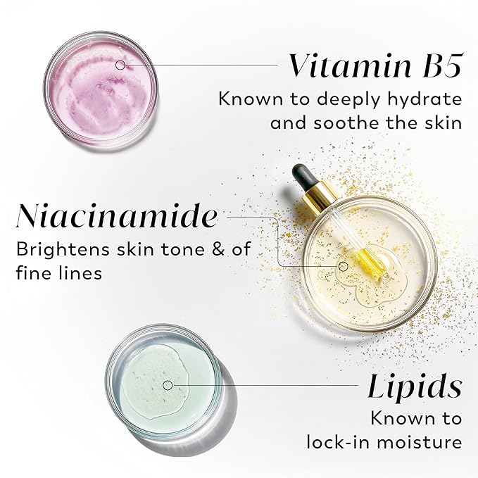 Olay Body Lotion for Women, Age Defying with Niacinamide Serum, Visibly Reduce Signs of Skin Aging, 24hr Moisture & Hydration, Fast Absorbing Formula, Vitamin B3 Complex, For All Skin Types, 17 fl oz