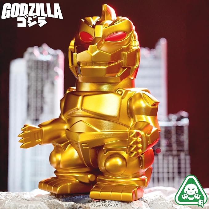 Super7 Toho Fun! Fun! - Mechagodzilla (Vintage Toy Gold) Action Figure