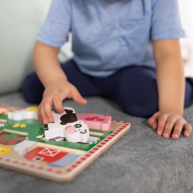 Melissa & Doug Chunky Puzzle Bundle