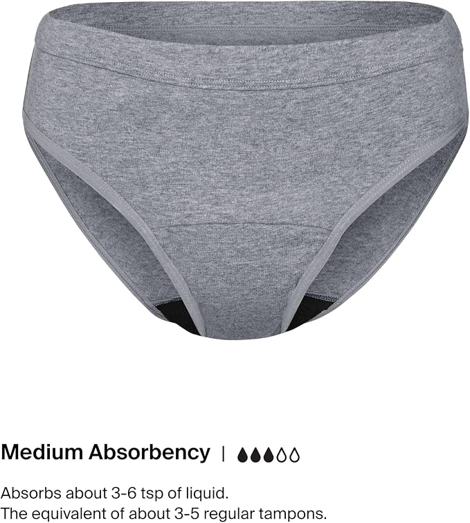 Leakproof Bikini in Cotton by Knix