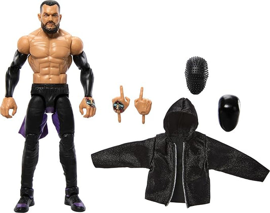 Mattel WWE Elite Action Figure & Accessories, Series #107 Finn Balor 6-inch Collectible with 25 Articulation Points & Swappable Hands