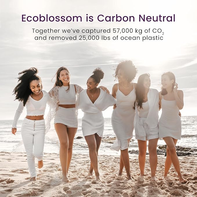 EcoBlossom Reusable Menstrual Cup Set - The Most Reliable Medical Grade Silicone Period Cups - Comfortably use for 12 Hours (2 Small Cups)