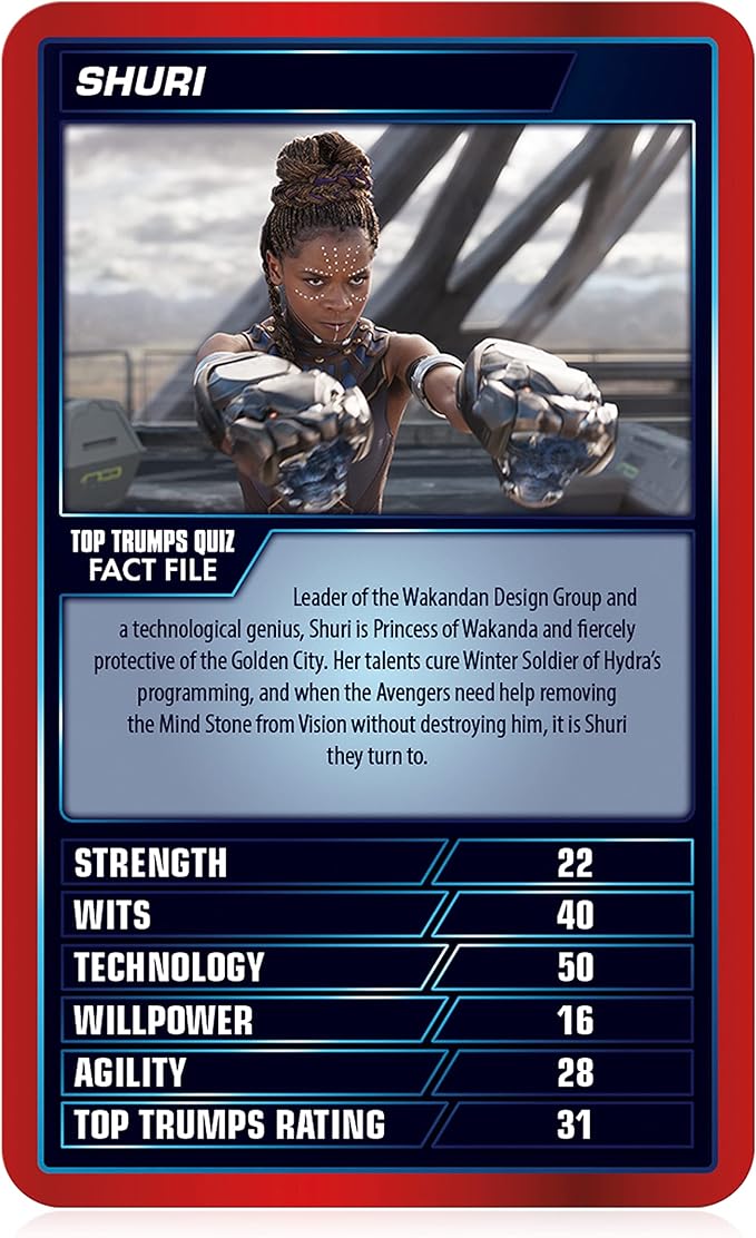 Top Trumps Card Game Marvel - Family Games for Kids and Adults - Learning Games - Kids Card Games for 2 Players and More - Kid War Games - Card Wars - for 6 Plus Kids