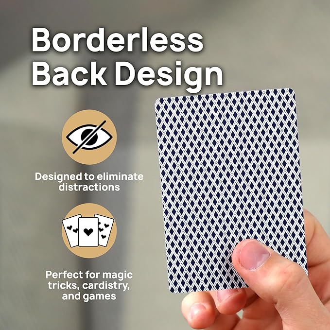 Regal Games Rockets Bulk Playing Cards Set for Adults & Professionals - 12 Standard Decks, 310 GSM Linen Finish - Poker Cards for Blackjack, Euchre, Canasta - Casino Grade, Travel & Game Night Cards