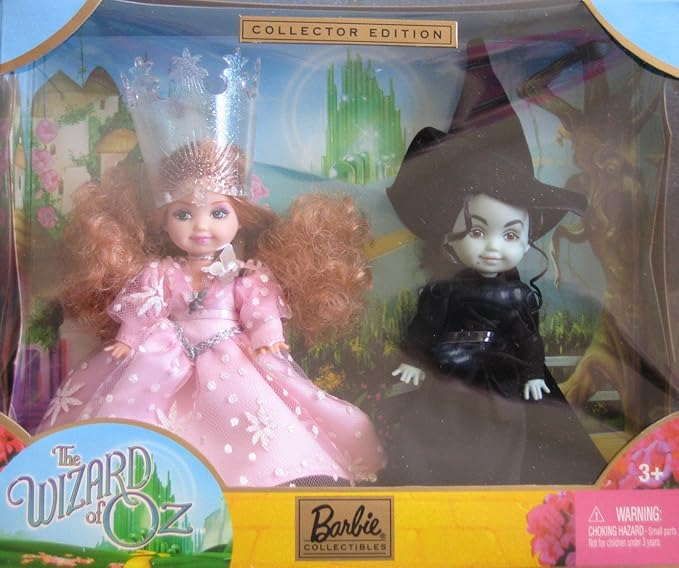 Barbie KELLY Doll as Glinda and the Wicked Witch of the West Giftset - Wizard of Oz Collectibles (2003)