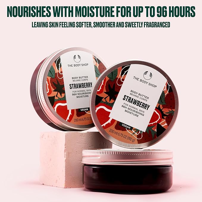 The Body Shop Strawberry Body Butter, 6.75 Oz