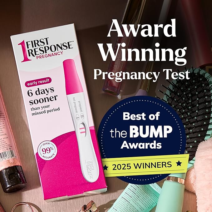 First Response Early Result Pregnancy Test, 3 Pack (Packaging & Test Design May Vary)