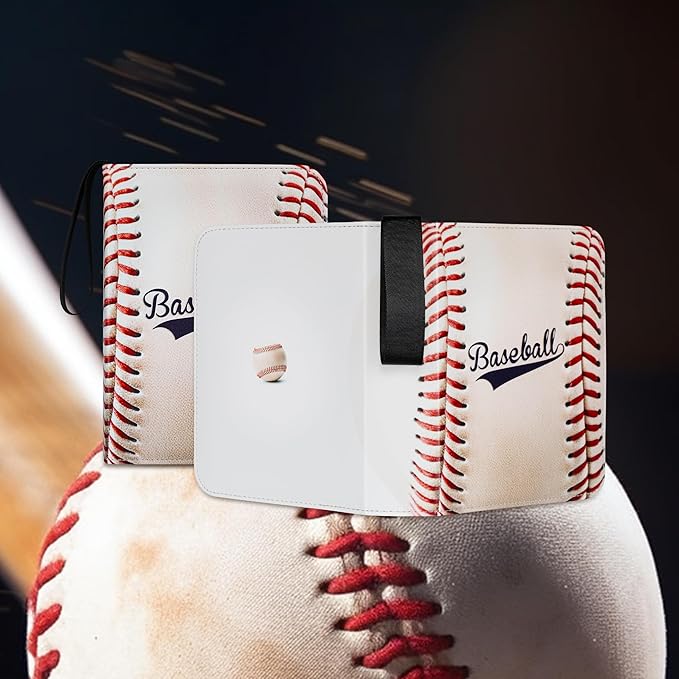 RONMONG Baseball Card Binder,2025-2026 Sports Trading Card with Sleeves Holder Album,990 Pockets Baseball Card Holder Sheets Display Storage Protectors for Collectors Boys and Girls Gift
