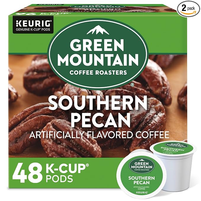 Green Mountain Coffee Southern Pecan, K-Cup Portion Pack for Keurig K-Cup Brewers 24-Count (Pack of 2)