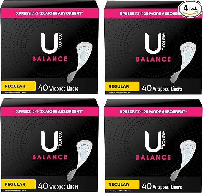 U by Kotex Curves Panty Liners Regular (Pack of 4)4