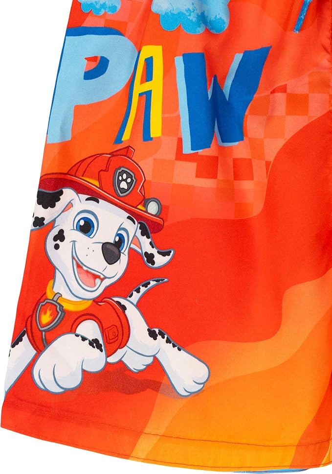 Paw Patrol Rubble Marshall Chase Skye Swim Trunks Bathing Suit Toddler to Little Kid