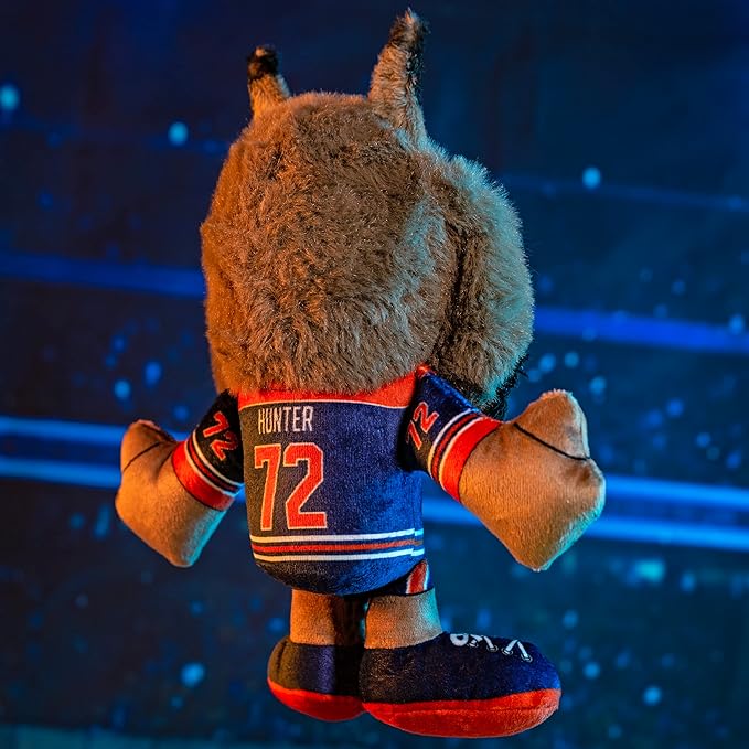 Bleacher Creatures Edmonton Oilers Hunter 8" NHL Kuricha Mascot Sitting Plush - Soft Chibi Inspired Mascot