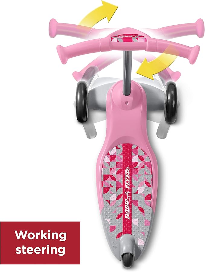 Radio Flyer, My First Scooter for Ages 2-5, Toddler Scooters with Three Wheels and Wide Deck for Stability (Amazon Exclusive)