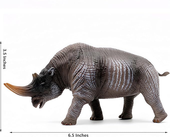 Gemini&Genius Arsinoitherium Animals Action Figure Toys for Kids