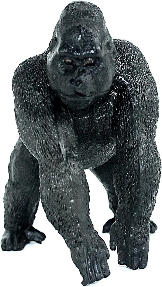 FUNSHOWCASE African Jungle Animals Female Gorilla Toy Figure Realistic Plastic Figurine Height 3.1-inch