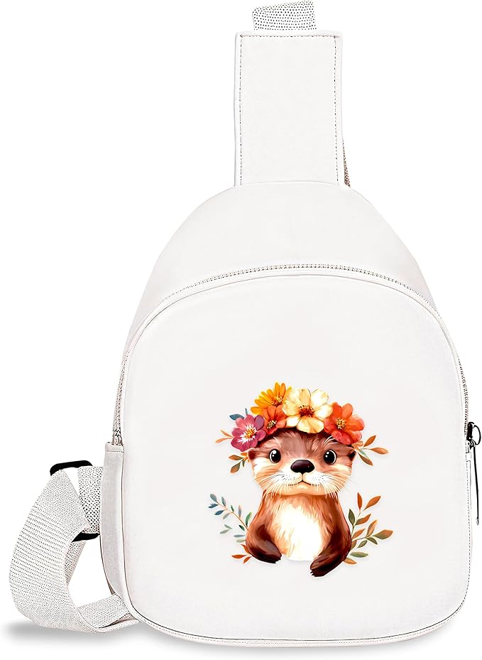 Sea Otter Mini Sling Bag, Crossbody Bag, Toddler Purse For Kids Girl, Birthday Gift For 4 5 6 7 8 9 10 11 12 Year Old Gifts For Daughter, Granddaughter, Sister, Niece!