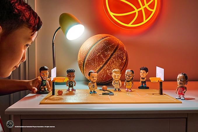 5 Surprise NBA Ballers Series 1 By ZURU, Collectible Mystery Capsule, Toy for Girls, Realistic Miniature Baby, Playset and Accessories