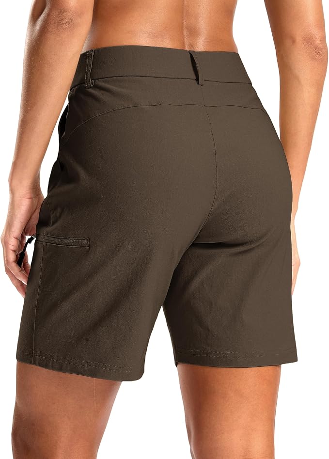 G Gradual Women's 7"/9" Hiking Cargo Shorts Quick Dry Lightweight Golf Outdoor Work Summer Travel Shorts with Pockets