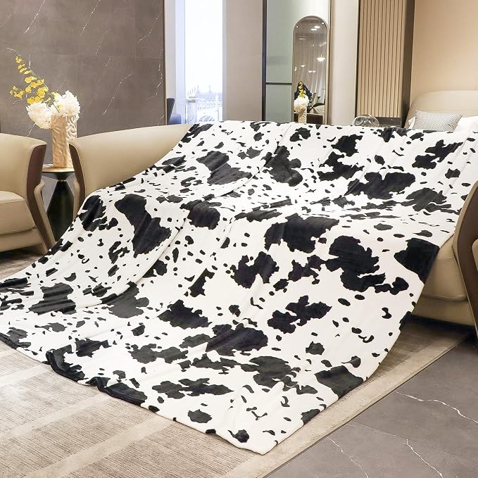 HSEEC Blankets & Throws King Size Soft Fleece Blanket Throw Cozy Blanket for Bed Throw 108x90 Inches
