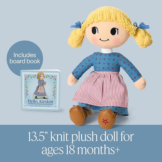 American Girl My First Kirsten Doll & Board Book