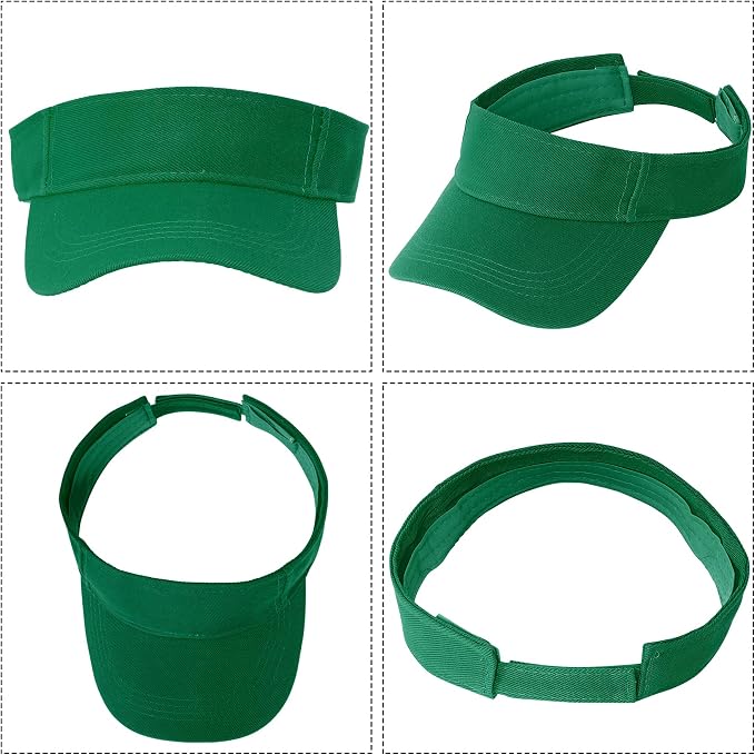Marrywindix 1 Piece of Sport Wear Athletic Visor Sun Sports Visor Hat Visor Adjustable Cap for Women and Men