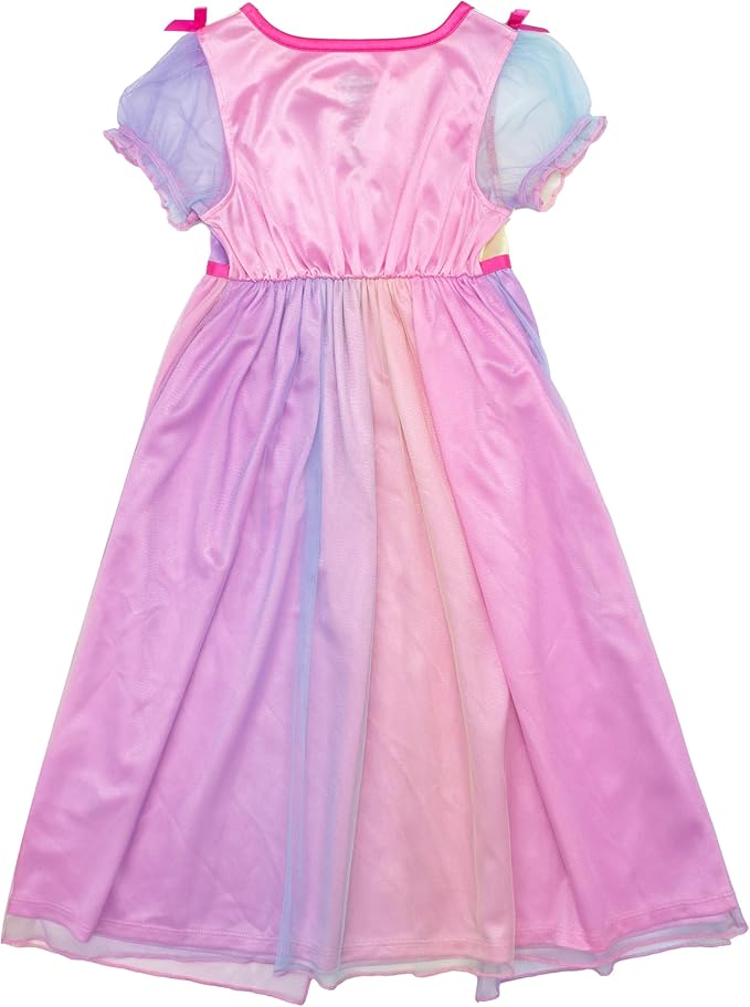 Paw Patrol Girls' Fantasy Gown Nightgown, RAINBOW SKYE
