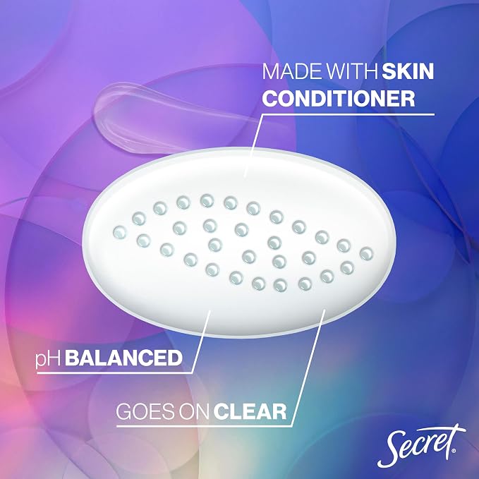 Secret Fresh Antiperspirant Deodorant for Women,72hr Breathable Sweat & Odor Protection,Instant Freshness & Gentle,PH Balancing Minerals,Invisible Solid,Cocoa Butter Scent,2.6 oz,(Pack of 2)