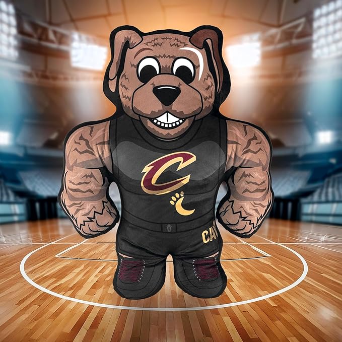 Bleacher Creatures Cleveland Cavaliers Moondog 24" NBA Mascot Bleacher Buddy - Soft Plush Toy