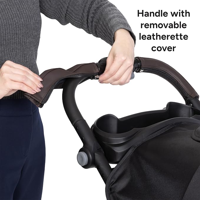 Baby Trend EZ Ride DLX Stroller Travel System (with EZ-Lift Plus Infant Car Seat), Dash Midnight