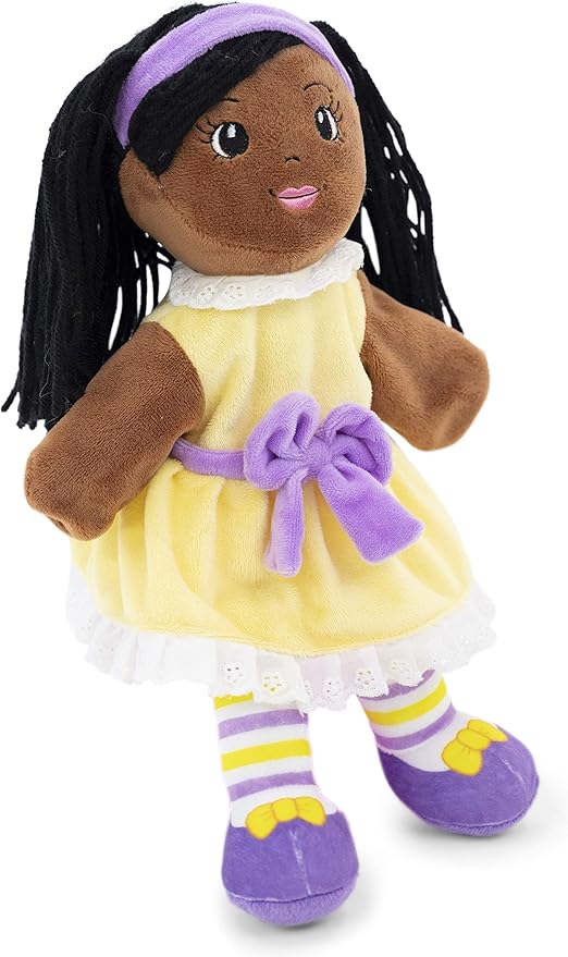 Playtime by Eimmie Hand Puppets for Kids (Kaylie) - 14" Soft Plush Toy for Boys & Girls, Pretend Play, Storytelling, Theater, Imaginative Fun, Educational Puppet for Toddlers & Children Ages 3+