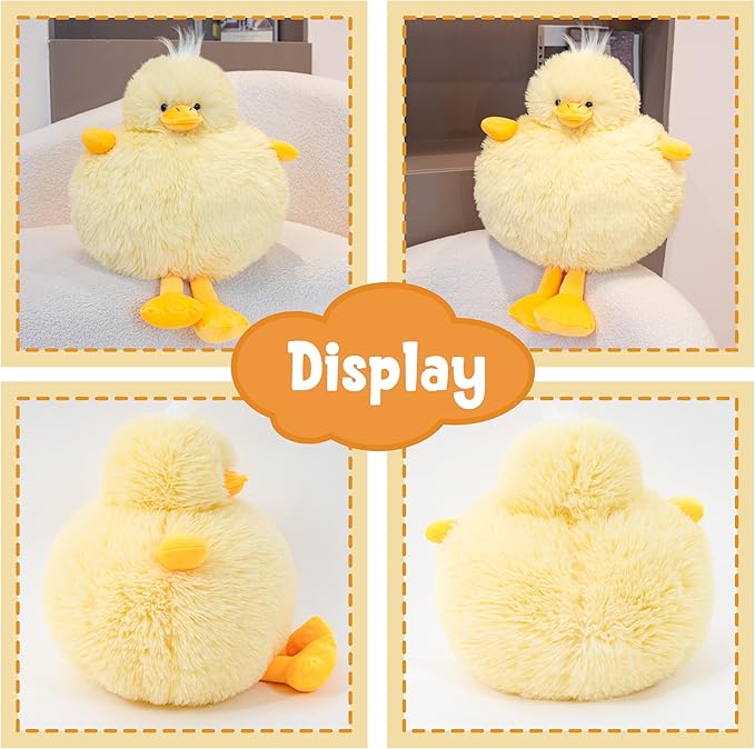 Weighted Stuffed Animals Duck - Plush Soft Yellow Duck Stuffed Animal - Cozy Duck Weighted Stuffed Animals Toy - Wonderful Gift for Kids and Adults - 20 Inch 3.3 lb