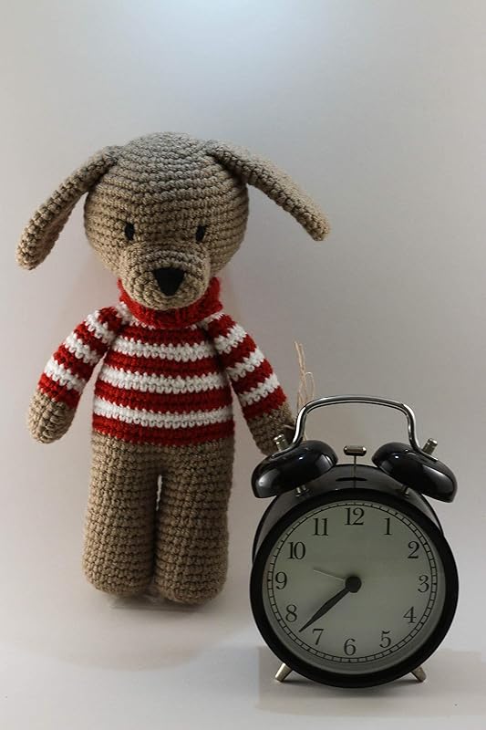 Chomar the Puppy, Crochet Stuffed Animal Plush