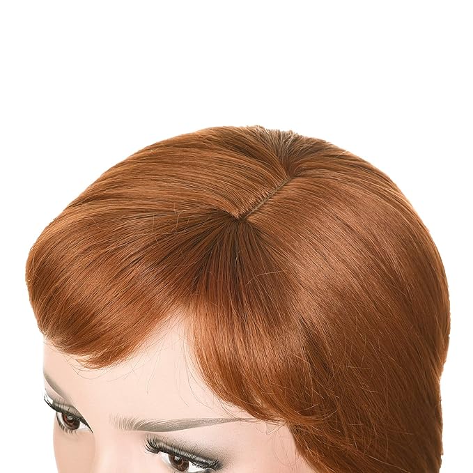 morvally Women’s Light Brown Synthetic Hair Wigs with Two Long Braided Pigtails for Woman Cosplay, Halloween, Costume, Party