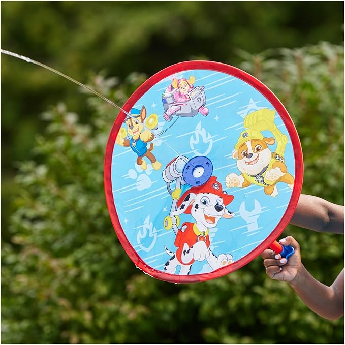SwimWays Paw Patrol Aqua Shield Blaster, Swimming Pool Accessories & Kids Pool Toys, Paw Patrol Party Supplies & Water Toys for Kids Aged 4 & Up
