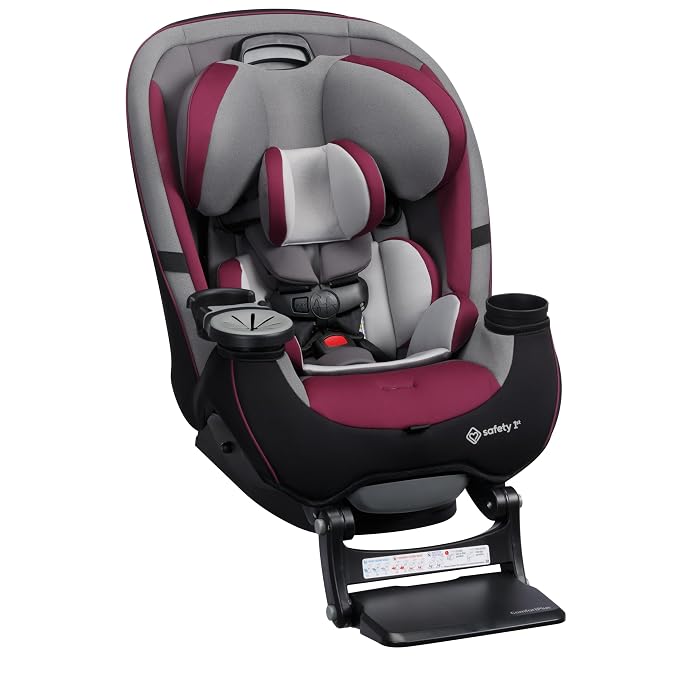 Safety 1st Grow and Go Extend ‘n Ride LX All-in-One Convertible Car Seat, Winehouse