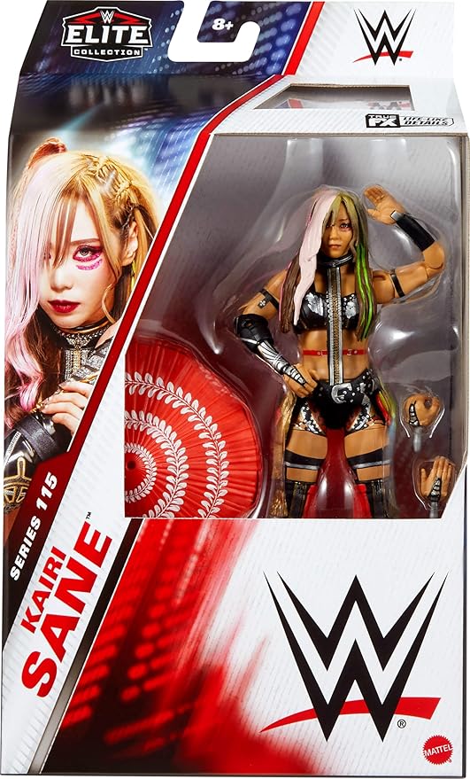 Mattel WWE Elite Action Figure & Accessories, Series #115 6-inch Collectible Kairi Sane with 25 Articulation Points & Swappable Hands
