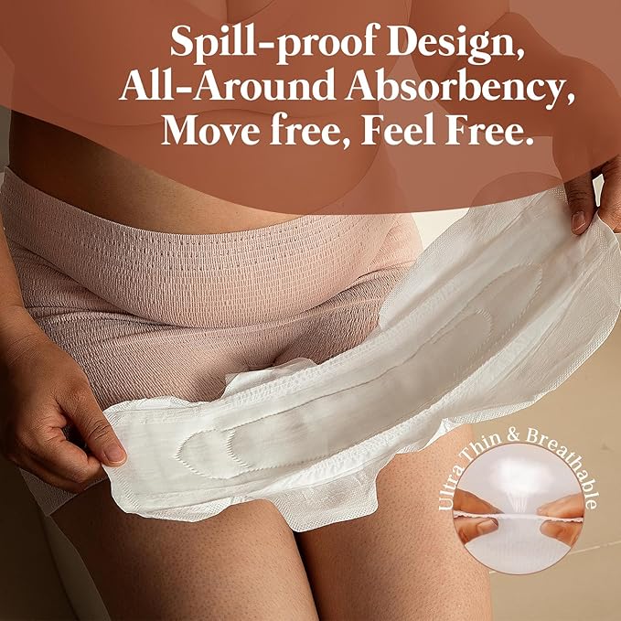 Glamommy Postpartum Recovery Essentials Kit for Women, Labor & Delivery Postpartum Care, Peri Bottle, Cooling Spray, Disposable Postpartum Underwears, Postpartum Pads, Hot&Cold Packs, Soothing Liners